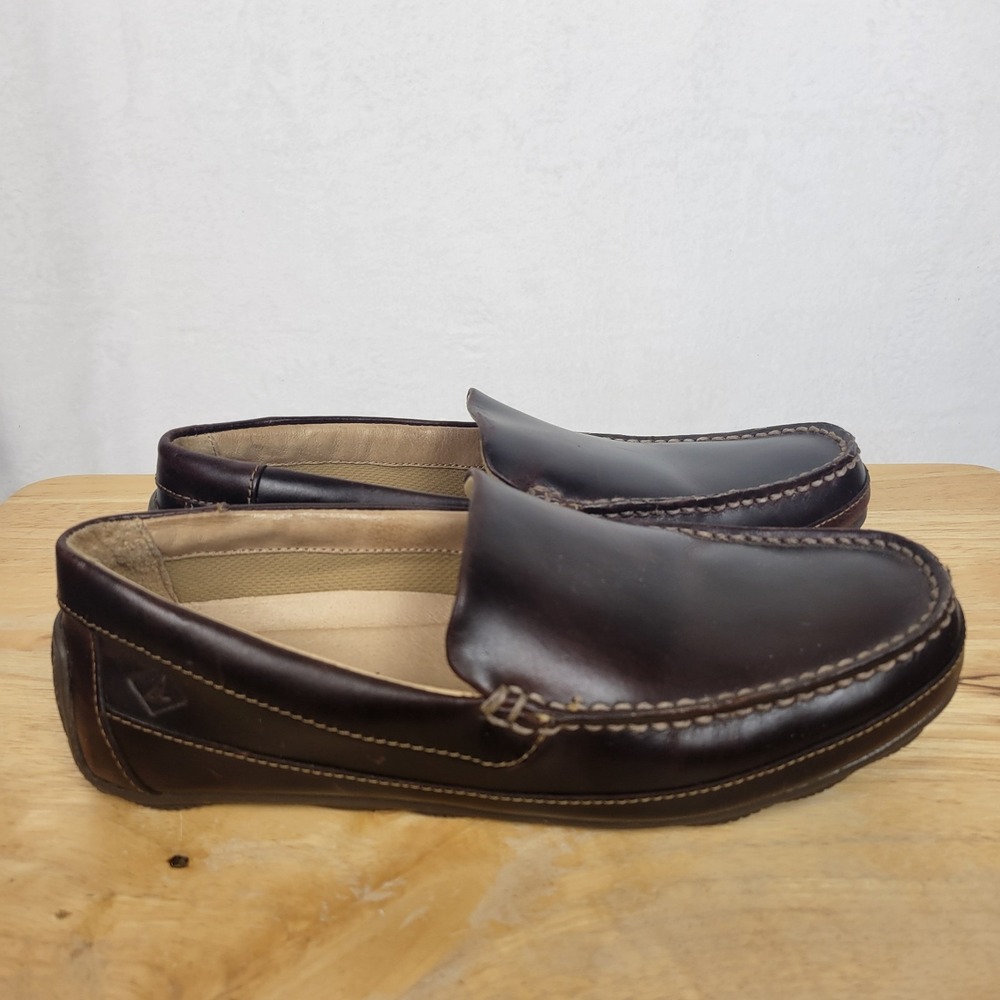 Sperry Top-Sider Hampden‎ Venetian Men's Driving Loafers 7M Dark Brown STS10725 - Picture 3 of 11